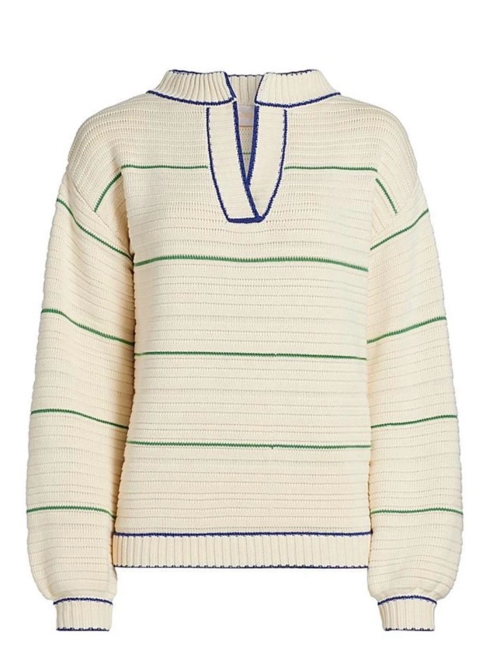 NWT Sancia Serena Knit Jumper Sweater Size XL Cotton/Viscose Blend Stripes